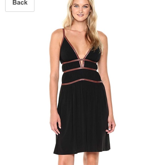 BCBGMaxAzria y2k Lillie V-Neck Strap Detail Kn… - Picture 2 of 5